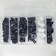 Photo 1 of 100-Piece Car Trim Removal Tool Kit, Plastic Fastener Clips with Removal Tools, Auto Door Panel Retainer Set
