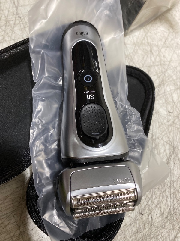 Photo 1 of Braun Series 8 8567cc Electric Razor for Men, 4+1 Shaving Elements & Precision Long Hair Trimmer, 5in1 SmartCare Center, Close & Gentle Even on Dense Beards, Wet & Dry Electric Razor, 60min Runtime