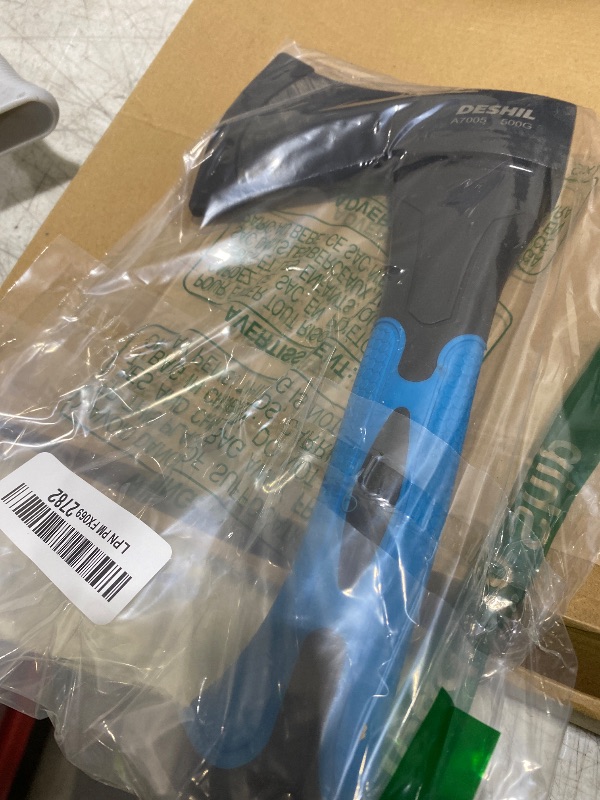 Photo 1 of 10” Outdoor Hatchet Forged Carbon Steel Heat Treated Hand Tool, Fiberglass Shock Reduction Handle with Anti-Slip Grip