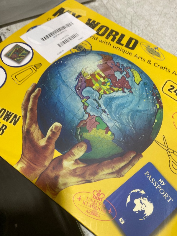 Photo 1 of My World Advent Calendar 2025 - visit 24 countries, explore different cultures, create original Arts & Crafts from each country! Ages 9+ Includes a Printed Guide. Ages 9+