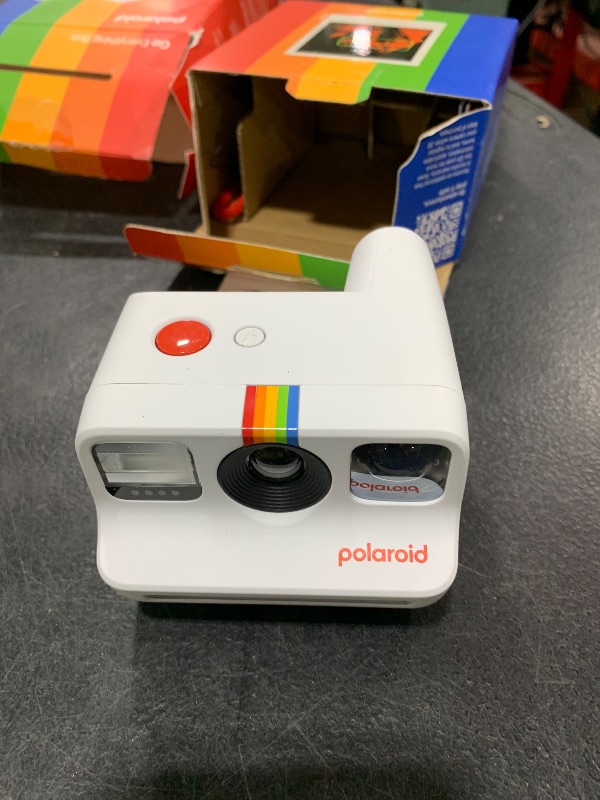 Photo 1 of Polaroid Go Generation 2 - Mini Instant Camera + Film Bundle (16 Photos Included) - White (6282)