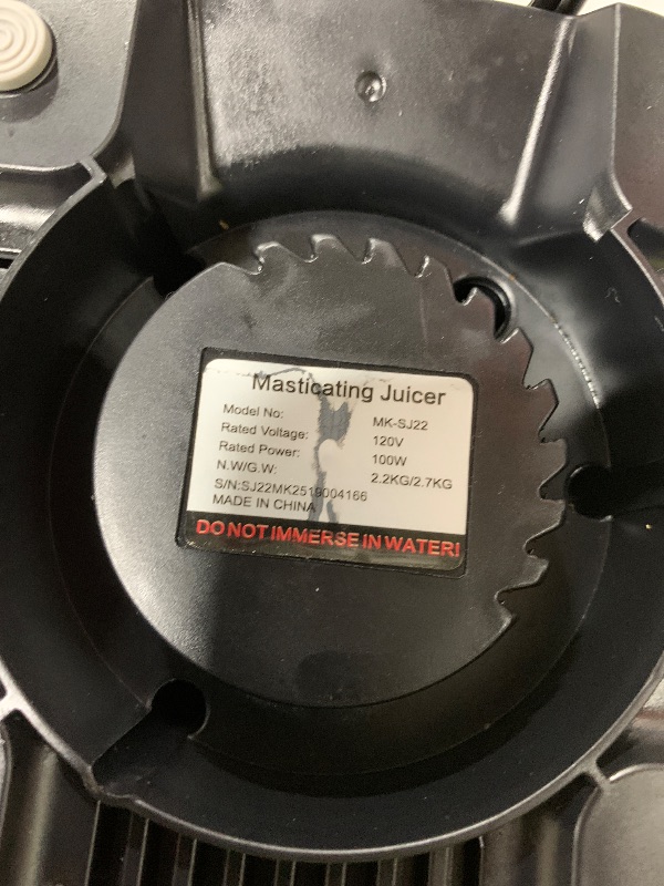 Photo 1 of Juicer Machines, Cold Press Juicer, Masticating Juicers