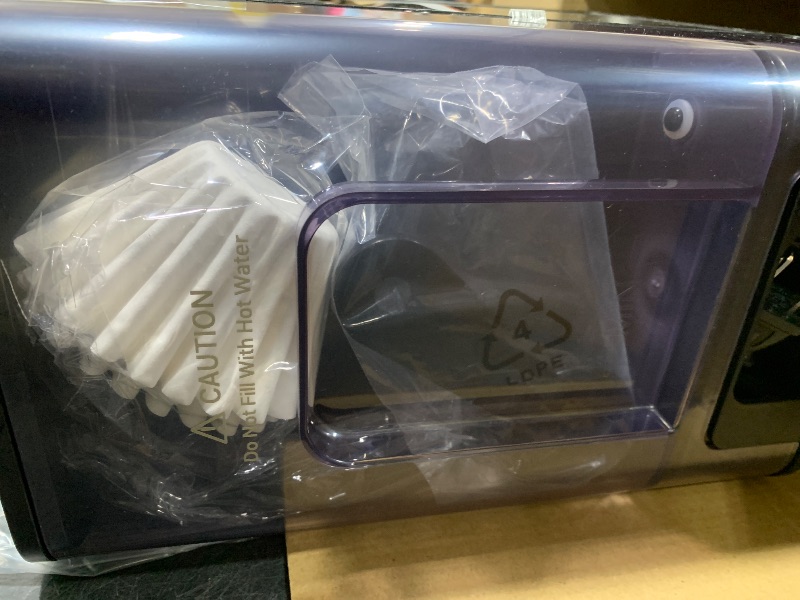 Photo 1 of AIRMSEN Grind & Brew Coffee Maker with Built-in Grinder (2026 Model) - Single-Serve, Compatible with K-Cup Pods & Ground, 1000W Fast 6-14oz Brewer, Descaling Alert, Touchscreen & 50oz Removable Tank