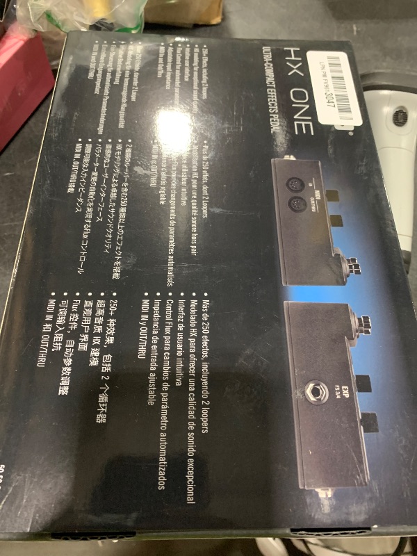 Photo 1 of Line 6 HX One Multieffects Processor