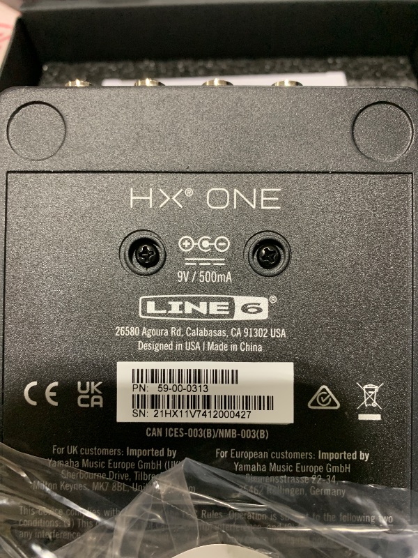 Photo 1 of Line 6 HX One Multieffects Processor