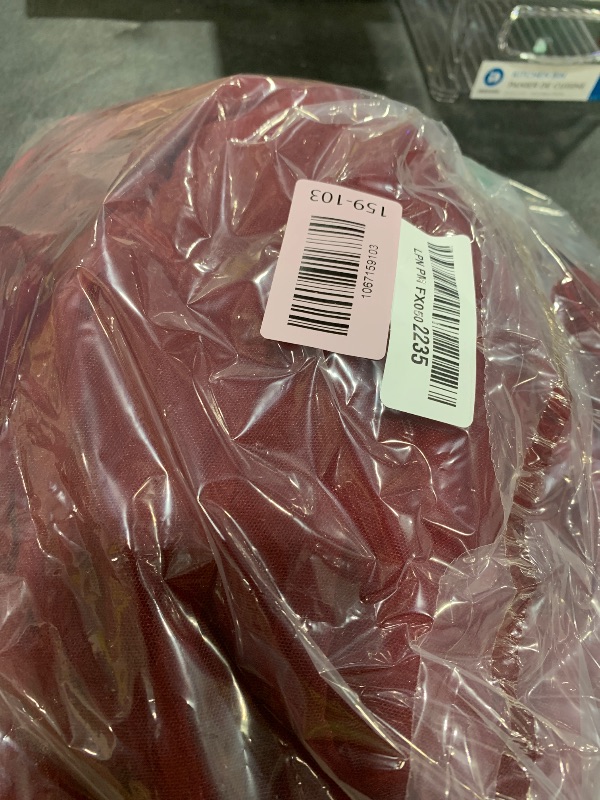 Photo 1 of ohyeahlady Women Lingerie Robe Long Sheer Kimono Robe Nightgown Bridal Robe with Fur M-5XL (4-6, Wine Red)