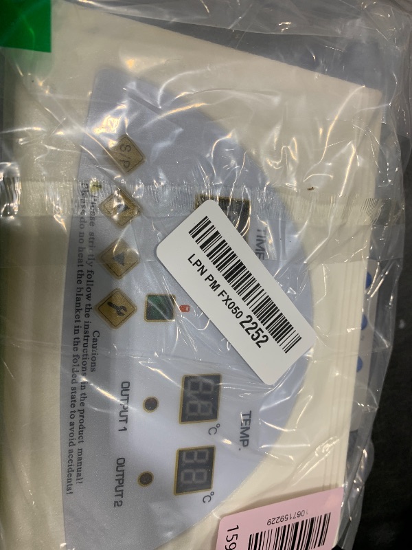 Photo 1 of TaTalife Infrared Sauna Blanket Controller, Digital Heat 2 Zone Sauna with Remote Control, Professional Detox Anti Ageing Beauty Machine, Sauna Blanket Replacement Parts (NOT Included Blankets)