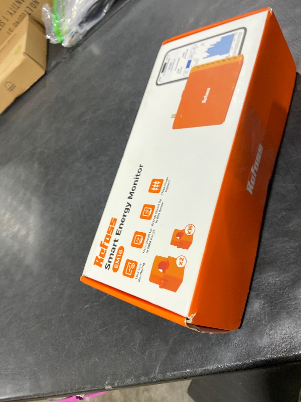 Photo 1 of Smart Home Energy Monitor Supports Home Assistant, Real-Time Accurate Energy Consumption Tracking, Electricity Usage Monitor with 16x60A Circuit Sensor, 36-Month History, Solar Metering, ETL Certified