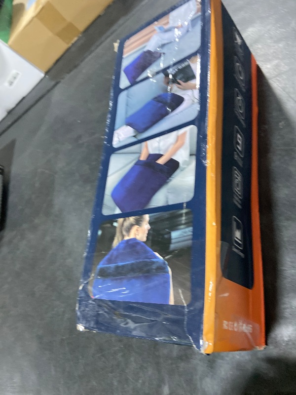 Photo 1 of Double Sided Electric Foot Warmer with Machine Washable & 8 Hrs Timer, Feet Heating Pads Non-Slip,Electric Heated Warmers for Bed,Under Desk,Office,Home,Christmas Gifts,Grey,20''*20