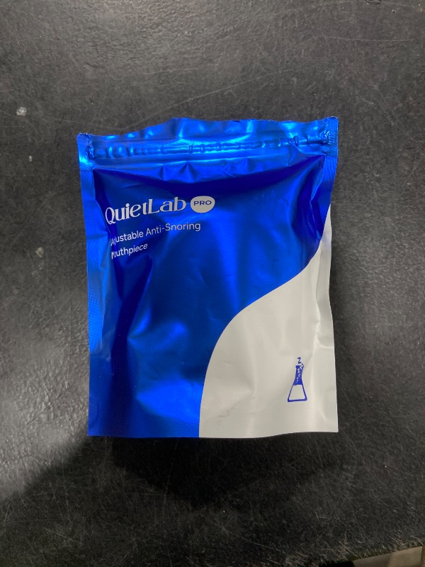 Photo 1 of QuietLab Pro Anti-Snoring Mouthpiece - Adjustable Snoring Mouth Guard, Orthodontist Designed, No Boiling Required - BPA-Free Medical Grade - Designed for Nighttime Snoring Control