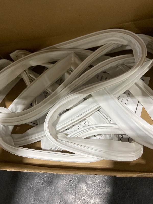 Photo 1 of Upgraded 5304506131 Freezer Door Gasket Compatible with Frigidaire Crosley Refrigerator Door Gasket Seal 67.1"x33" Freezer Gasket for Kenmore Parts replace 216522378, 5304505531, 4452758, AP6031565