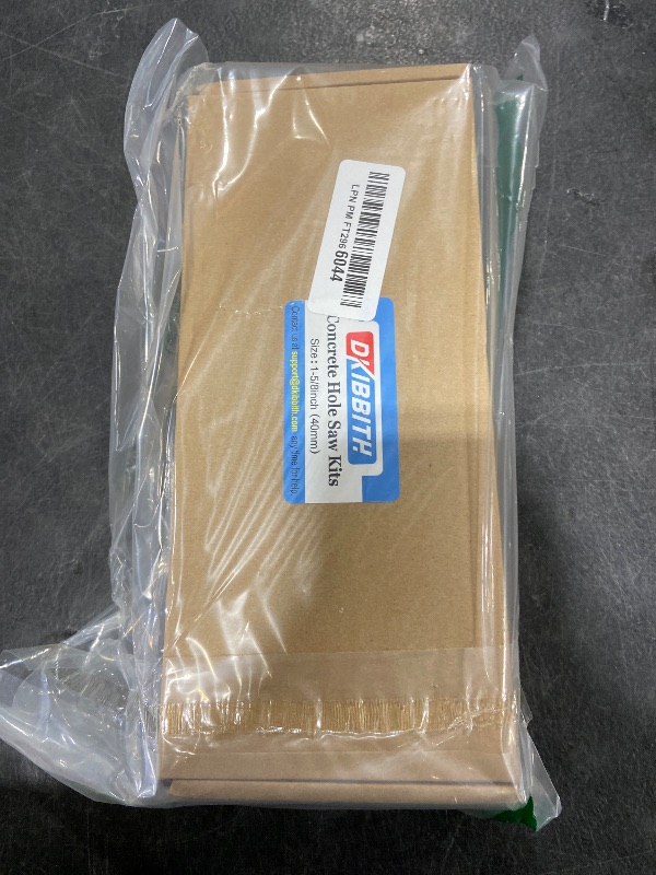 Photo 1 of 1-5/8" Concrete Hole Saw, 40mm Tungsten Steel Core Bit for Cinder Block, Brick, Rock, Plank Walls for Pipes or mini Split Lines, with SDS Plus Shank and 2 Center Positioning Drill Bits.