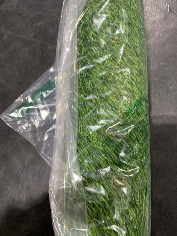 Photo 1 of MAYSHINE Fake Grass for Dogs, Artificial Turf Grass Indoor Outdoor, Mat for Dogs Soft Blades, Cesped Artificial for Patios, Dog Astro Turf for Balcony, Quick Clean, Easy Rinse Patio Rug, 29.5"x17"