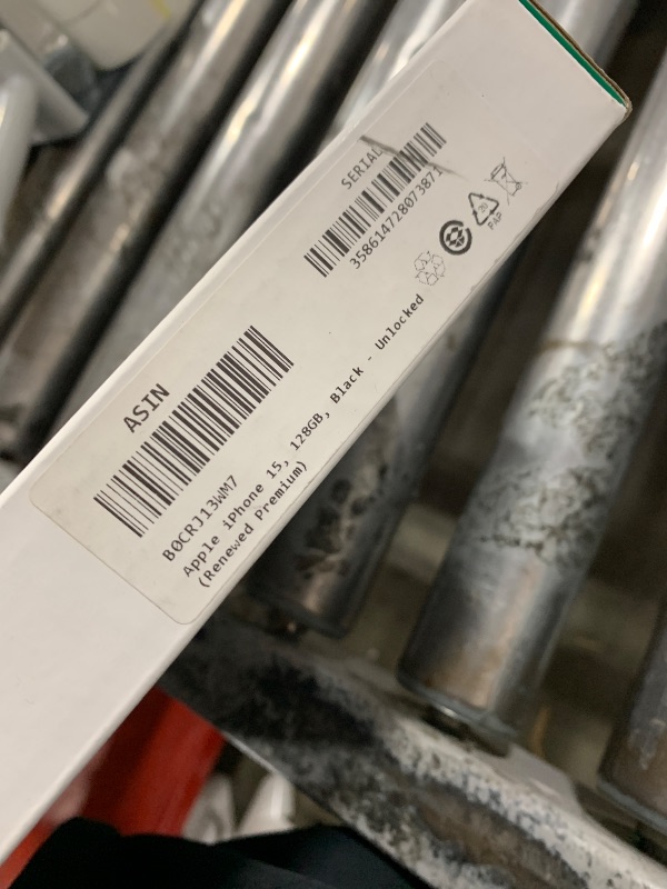 Photo 1 of Apple iPhone 15, 128GB, Black -IPHONE HAS A PASSCODE / LOCKED