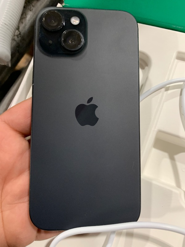 Photo 1 of Apple iPhone 15, 128GB, Black -IPHONE HAS A PASSCODE / LOCKED