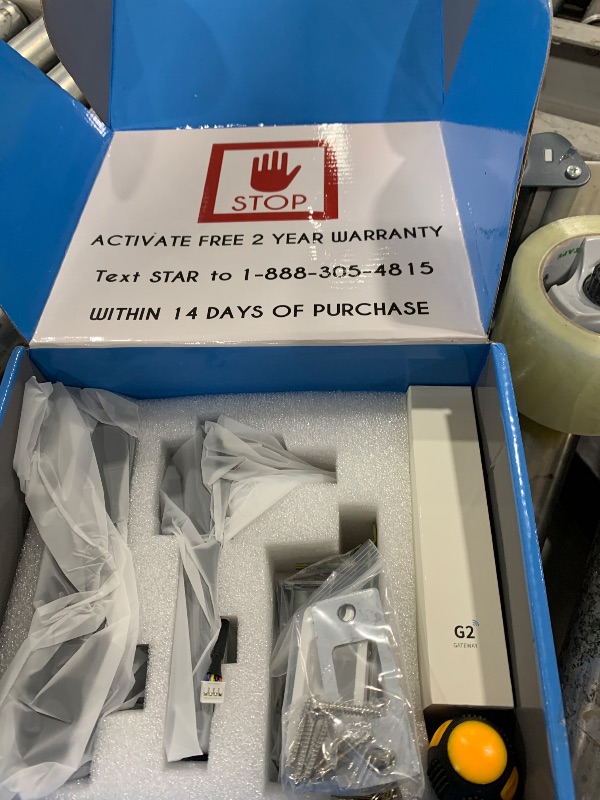 Photo 1 of LOCKSTAR® Smart Door Lock • Keyless Entry Deadbolt Door Lock • Multiple Entry Methods – APP • Fingerprint Touch ID • Keypad Code • Card FOB • Traditional Key • Smart Home Devices