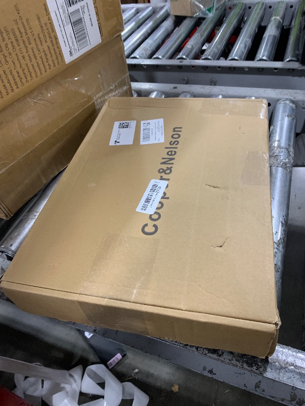 Photo 1 of Cooper & Nelson 3 Piece Mens Suit Set, 2 Button Slim Fit Suit for Men, Jacket, Vest, Pants and Tie Dark Grey 4XL