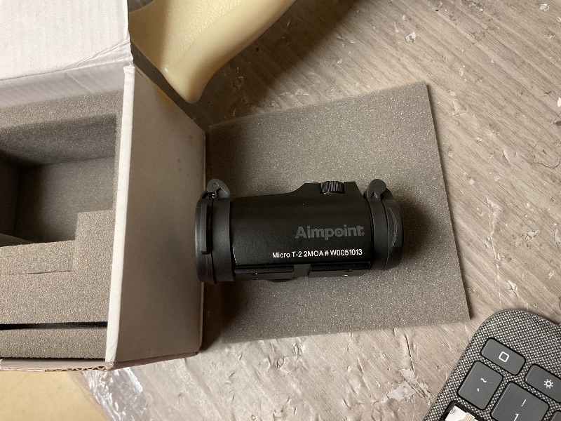 Photo 1 of SEE PICTURES,,,,,,,,, SCOPE Micro T-2 Red Dot Reflex Sight No Mount - 2 MOA -200180