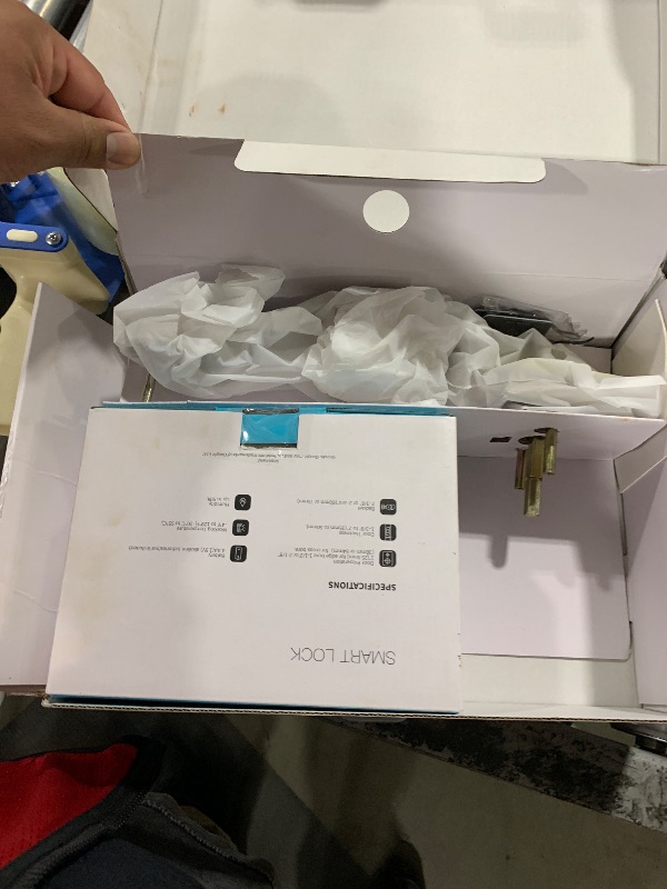 Photo 1 of Veise VE06-H Smart Front Door Lock Set, App Control, Keyless Entry Deadbolt with Lever Handle, Electronic Digital Touchscreen Keypad, Auto Lock, Easy Install, Satin Nickel