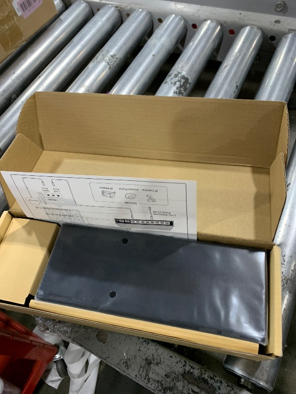 Photo 1 of 10 Port 2.5Gb Unmanaged Ethernet Switch with 8* 2.5G Base-T Ports, 2*10G SFP Ports, AUMOX PRO 80 Gbps Vlan Switching Capacity Compatible with 100/1000/2500Mbps Plug and Play