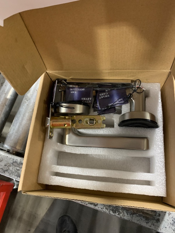 Photo 1 of [New] Smart Lock Fingerprint Door Lock TTLock Door Lock Silver Smart Door Lock Keyless Entry Door Lock with App Control,Fingerprint,Code,IC Card and Key Biometric Door Lock Smart Lock for Front Door