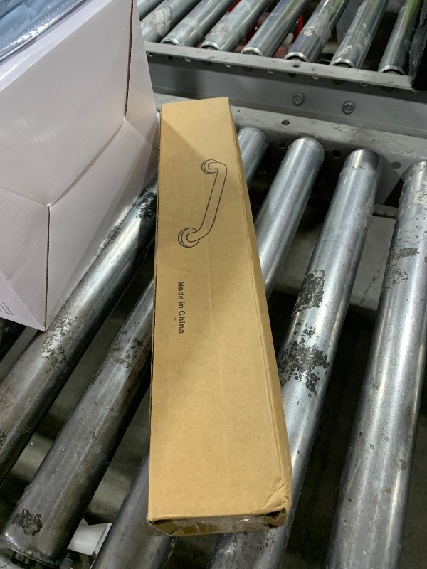 Photo 1 of 2 Pack 16 Inch Shower Grab Bar, ZUEXT Chrome Stainless Steel Bathroom Grab Bar, Shower Handle, Bathroom Balance Bar, Safety Hand Rail Support - Handicap, Elderly, Injury, Senior Assist Bath Handle