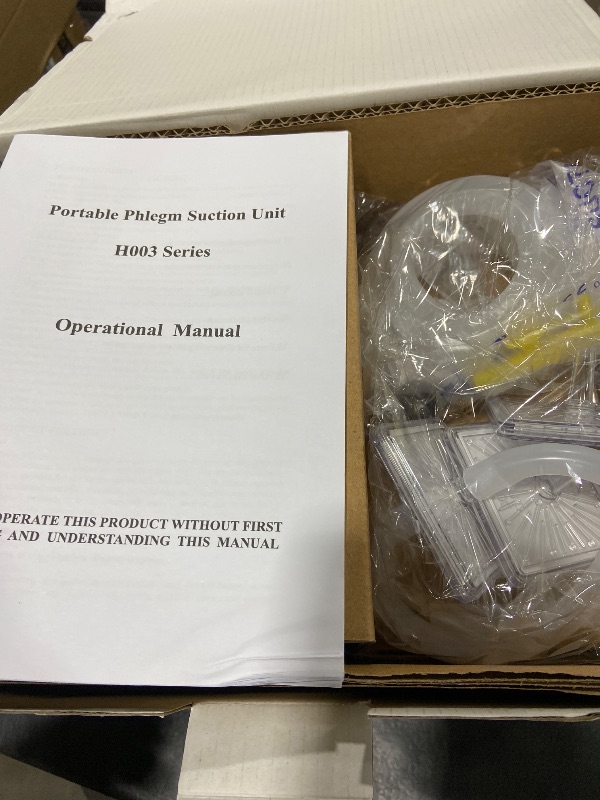 Photo 1 of 1000ml Portable Veterinary Suction Machine for Home Use 110V