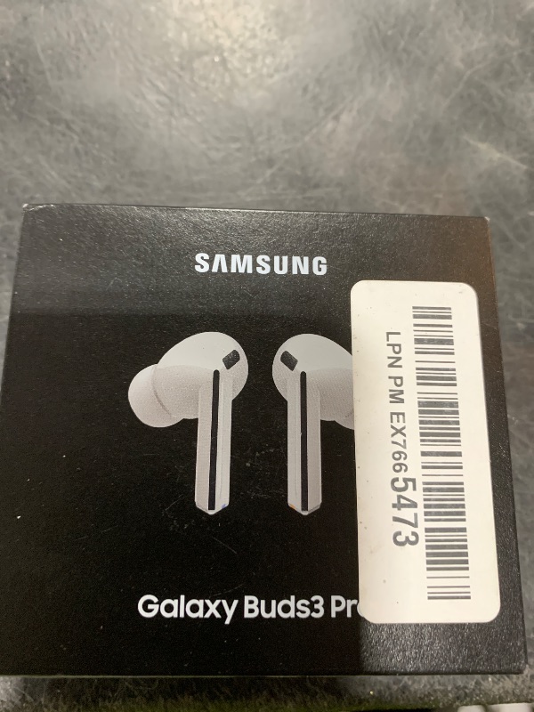 Photo 1 of SAMSUNG Galaxy Buds 3 Pro AI True Wireless Bluetooth Earbuds + $30 Amazon Gift Card, Noise Cancelling, Sound Optimization, Redesigned Comfort Fit, White [US Version, Amazon Exclusive 2Yr Warranty]