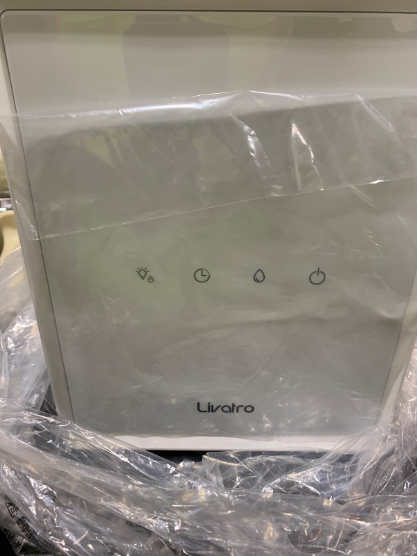 Photo 1 of Livatro Stainless Steel Humidifier, 3L Warm Mist Humidifier, Easy Clean with Warm Steam Humidifier, Healthy Air Mist Humidifiers for Bedroom Living Room, with Sleep Mode and Auto-off Setting