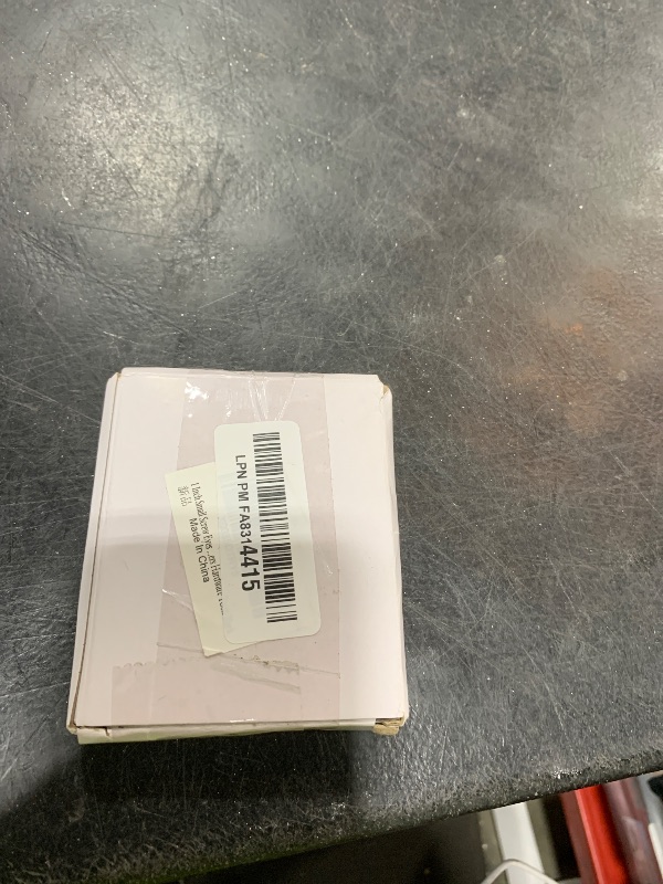 Photo 1 of 1 Inch Small Screw Eyes Metal Screw Hooks 100 Pcs Ring Screws Fasteners Hardware Tools Black