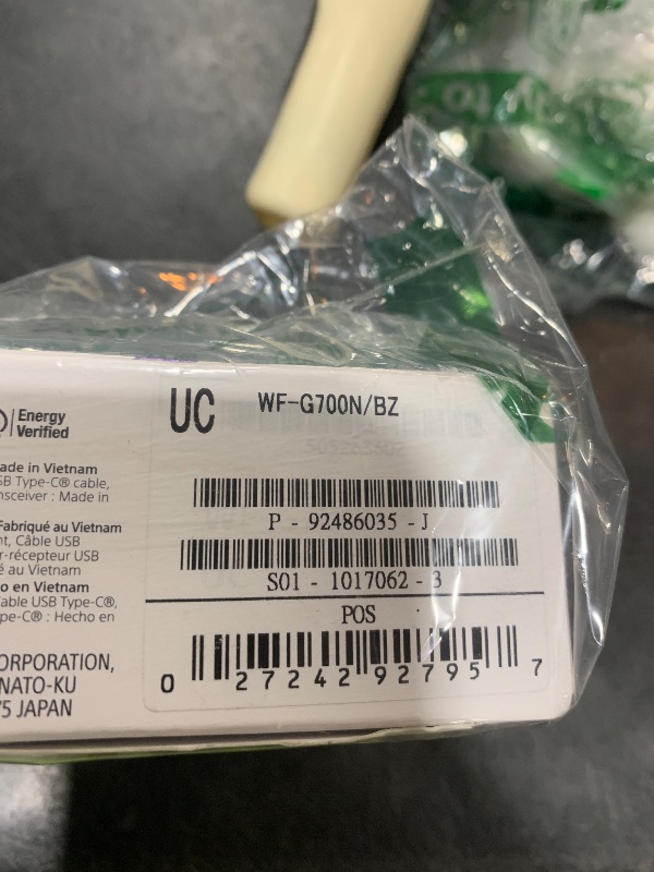 Photo 1 of Sony Inzone s Wireless Gaming Earbuds, Perfect for PlayStation® 5, for PC/PS5/Switch/Mobile, 48Hr Battery with Case, Noise Canceling, 360 Spatial Sound, 2.4GHz USB-C Dongle, WF-G700N Black