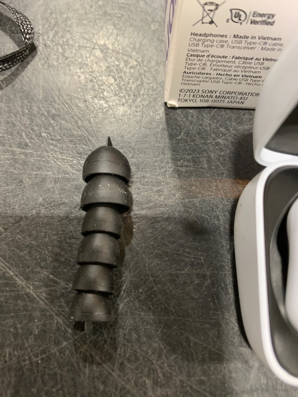 Photo 1 of Sony WFG700N/W INZONE Buds Truly Wireless Noise Cancelling Gaming Earbuds, White Bundle with 2 YR CPS Enhanced Protection Pack and Audio Essentials Software