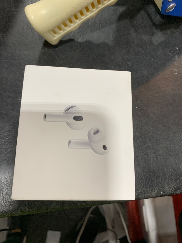 Photo 1 of Apple AirPods Pro 3 Wireless Earbuds, Active Noise Cancellation, Live Translation, Heart Rate Sensing,Hearing Aid Feature,Bluetooth Headphones,Spatial Audio, High-Fidelity Sound, USB-C Charging, White
