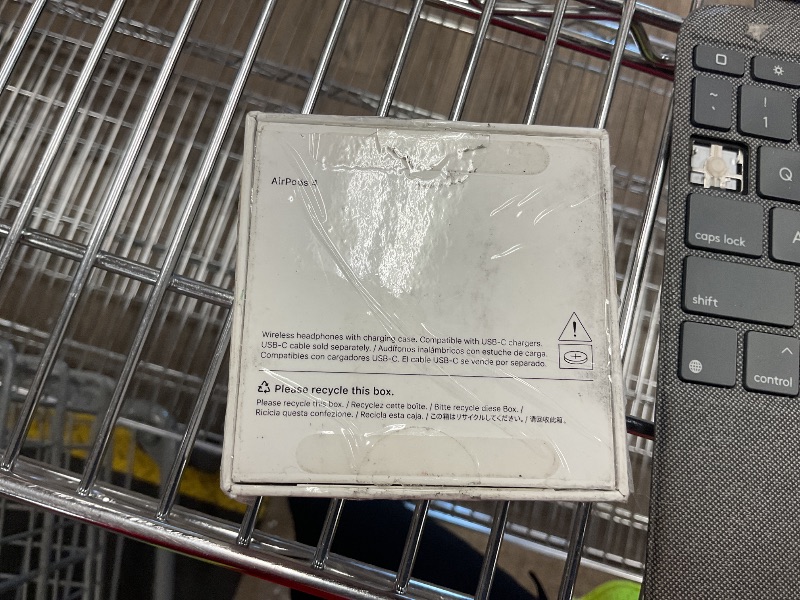 Photo 1 of Apple AirPods Pro 3 Wireless Earbuds, Active Noise Cancellation, Live Translation, Heart Rate Sensing, Hearing Aid Feature, Bluetooth Headphones, Spatial Audio, High-Fidelity Sound, USB-C Charging