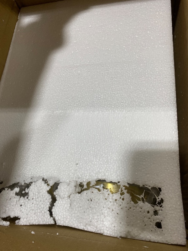 Photo 1 of Tiapce 2 Light Modern Bathroom Light Fixtures Over Mirror,Brass Finish Vanity Lights for Bathroom Wall Sconces with Milky White Glass Shades,E12 Socket (Bulbs Not Included)