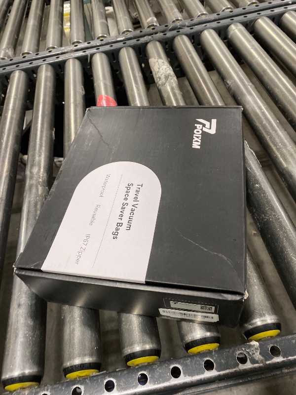 Photo 1 of POIXM Vacuum Bags for Travel with Wireless Pump, 180° Open Zipper, IP67 Waterproof, Reusable Space Saver Compression Bags for Backpack, Suitcase, Home Storage(2 Pack + Pump)