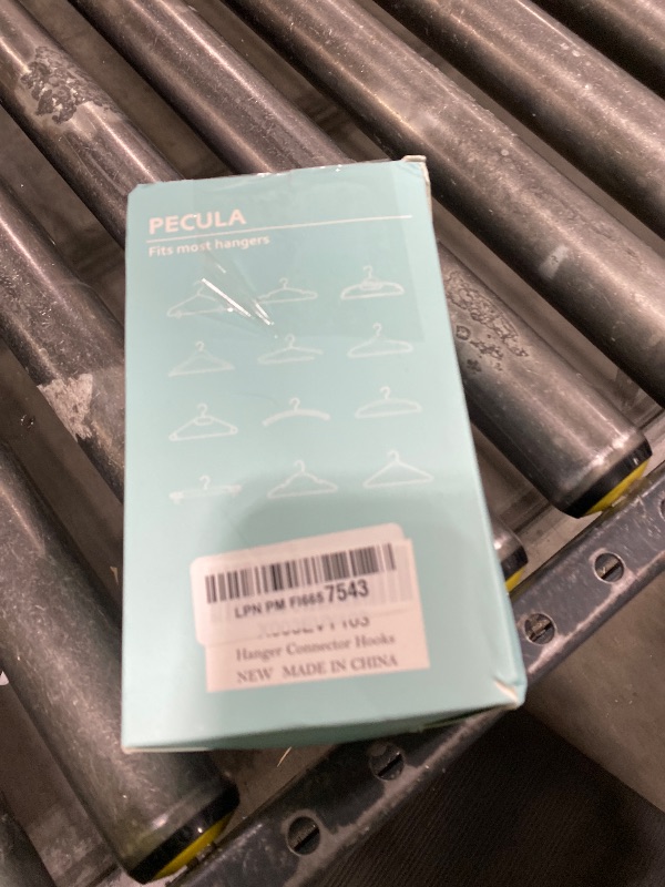 Photo 1 of 100 PCS Hanger Connector Hooks, Hangers Space Saving, Hanger Clips for Plastic Hangers(5 Color)