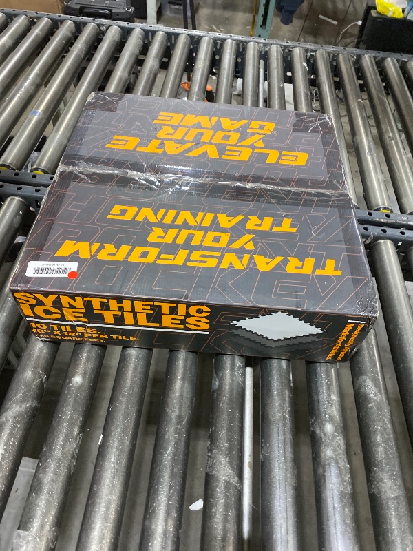 Photo 1 of Skateable Synthetic Ice Tiles – 18”×18” Interlocking Tiles for Skating, Shooting & Stickhandling – Self-Lubricating, Durable Surface for Indoor & Outdoor Year-Round Training (10 pcs/pack, 21 SQFT)