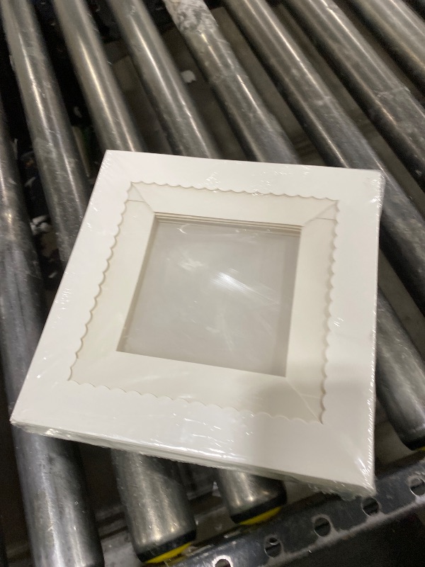 Photo 1 of 10 Pack Cake Boxes 12 Inch, 12x12x8 Inches Tall Cake Large Box, Disposable Cakes Transport Containers with Lids, Bakery Boxes with Large Window,for Cookies Pies Cupcakes Pastry-Wedding, Birthday,Party