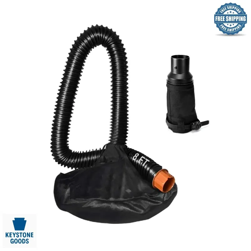 Photo 1 of 8FT Leaf Collector Hose Kit for Major Brand Leaf Blowers & Vacuums