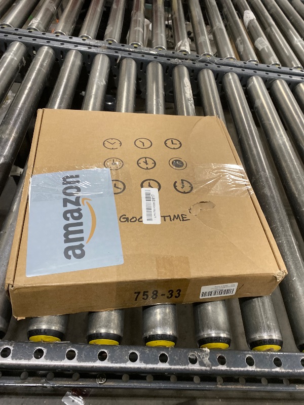 Photo 1 of Decorative Wall Clock, Silent Non-Ticking Quality Quartz Battery Operated with Pendulum, Large Wall Clock for Living Room Kitchen Home Bathroom Bedroom Wall Decor, 13x17Inch(Black)