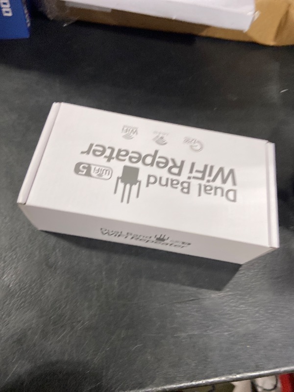 Photo 1 of 105-Device Compatible WiFi Extender Signal Booster, WiFi Extender, 12880 Sq.Ft Long Range, Dual Band 5GHz/2.4GHz 1200Mbps, Simple Installation for Home & Outdoor