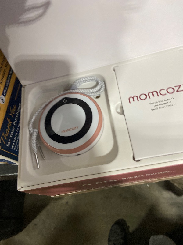 Photo 1 of Momcozy Breast Pump V1 Pro Hospital-Grade, Hands-Free & Portable Wearable Pump, Upgraded Electric Pump with 3 Fine-Tuned Rhythms|15 Levels, Come with Leak-Proof DoubleFit Flange, Cozy Red.