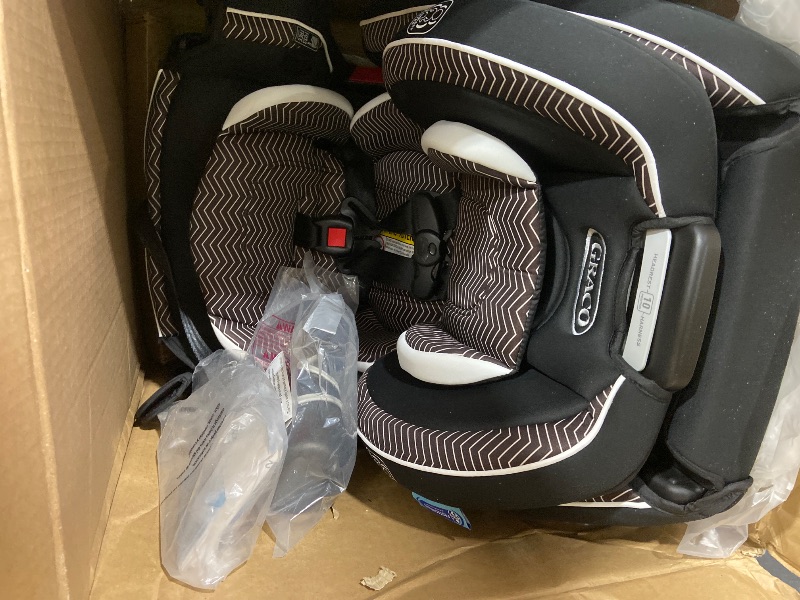 Photo 1 of Graco 4Ever Extend2Fit DLX 4-in-1 Convertible Car Seat – Infant to Toddler, Rear & Forward Facing, Booster, Adjustable Recline, Car Seat, Miner