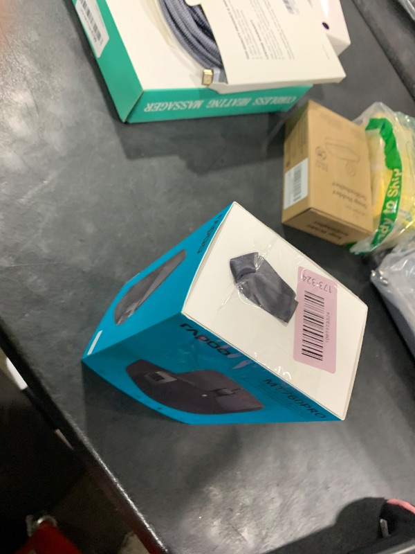 Photo 1 of Rapoo MT760 PRO Wireless Mouse, NearLink + Bluetooth 5.0 Multi-Device, 12K DPI, 2K Polling, Ergo for Work & Gaming, 11 Programmable Buttons, On-Board Memory, Quiet Clicks, USB-C, 120 Days Battery Life