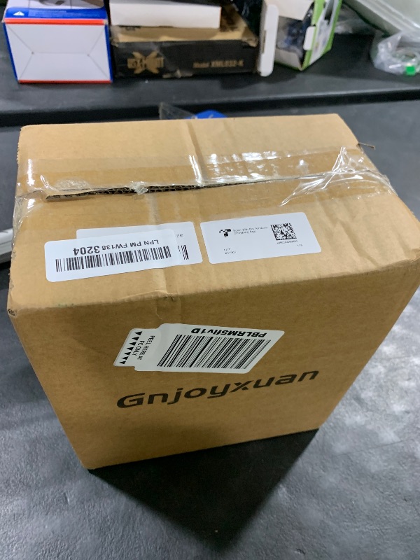 Photo 1 of Gnjoyxuan Laundry Pods Container, Acrylic Candy Dispenser with 2 Lid, Dishwasher Pod Holder for Laundry Room, Home, kitchen, Office Used- Stand or Wall Mount