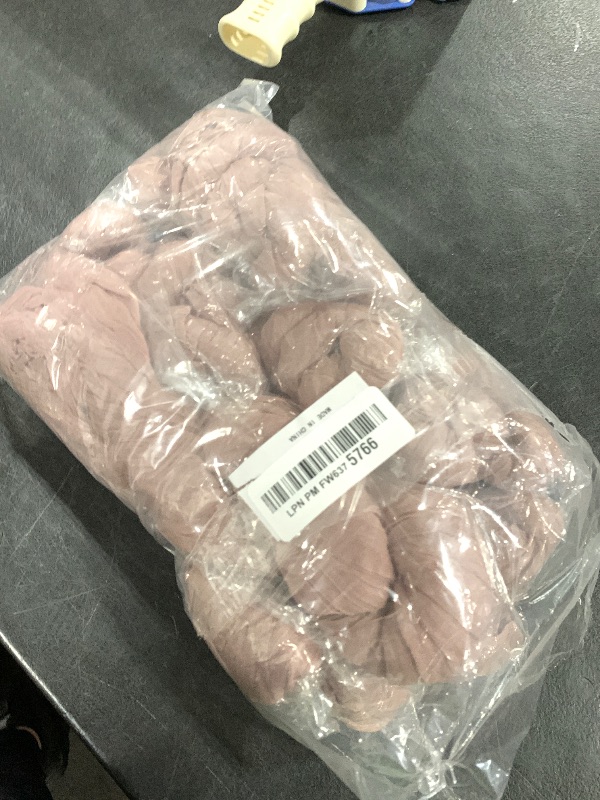 Photo 1 of 10 Pack Dusty Pink Cheesecloth Table Runner 10FT Boho Gauze Fabric Table Runner Vintage Rustic Sheer Runners for Wedding Party Bridal Baby Shower Long Table Decorations