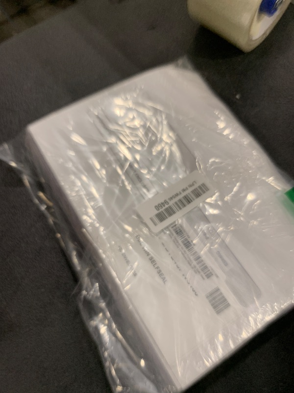Photo 1 of 100 W2 Self-Seal Envelopes for W-2 4up Forms, Compatiable with QuickBooks Online, ADP Other Tax Software, 5 5/8” x 9”, Security Tint, 100 Pack