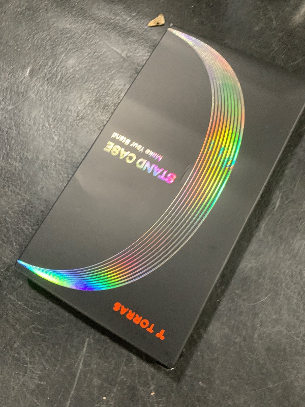 Photo 1 of TORRAS Upgrade 360Rotatable Magnetic for iPhone 16 Pro Case 6.3 inch, Fit for MagSafe 16 Pro Phone Case, 16FT Mil-Grade Shockproof, Flush Stand Ring Holder, Translucent Slim Protective Ostand, Black