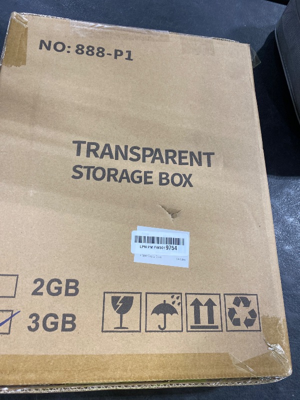 Photo 1 of SANKEU Pastry Display Case,Bread Box for Kitchen Countertop,4 Layers Adjustable Clear Bread Storage with Magnetic Door Bakery Pastry Display15.5x11.4x9.8inch?1 Pack